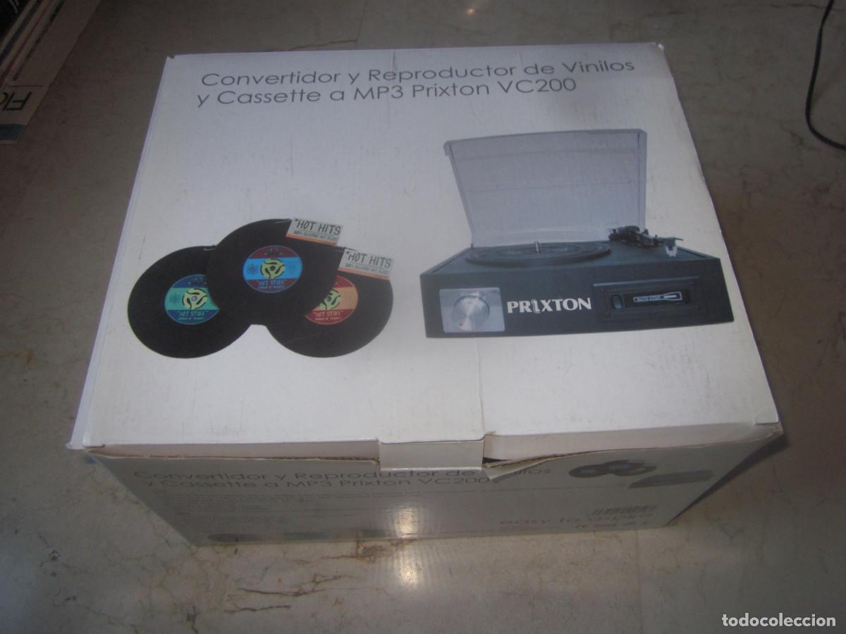 Radios antiguas: CONVERTIDOR DE VINILOS Y CASSETTE A MP3 PRIXTON VC2000 - Foto 4