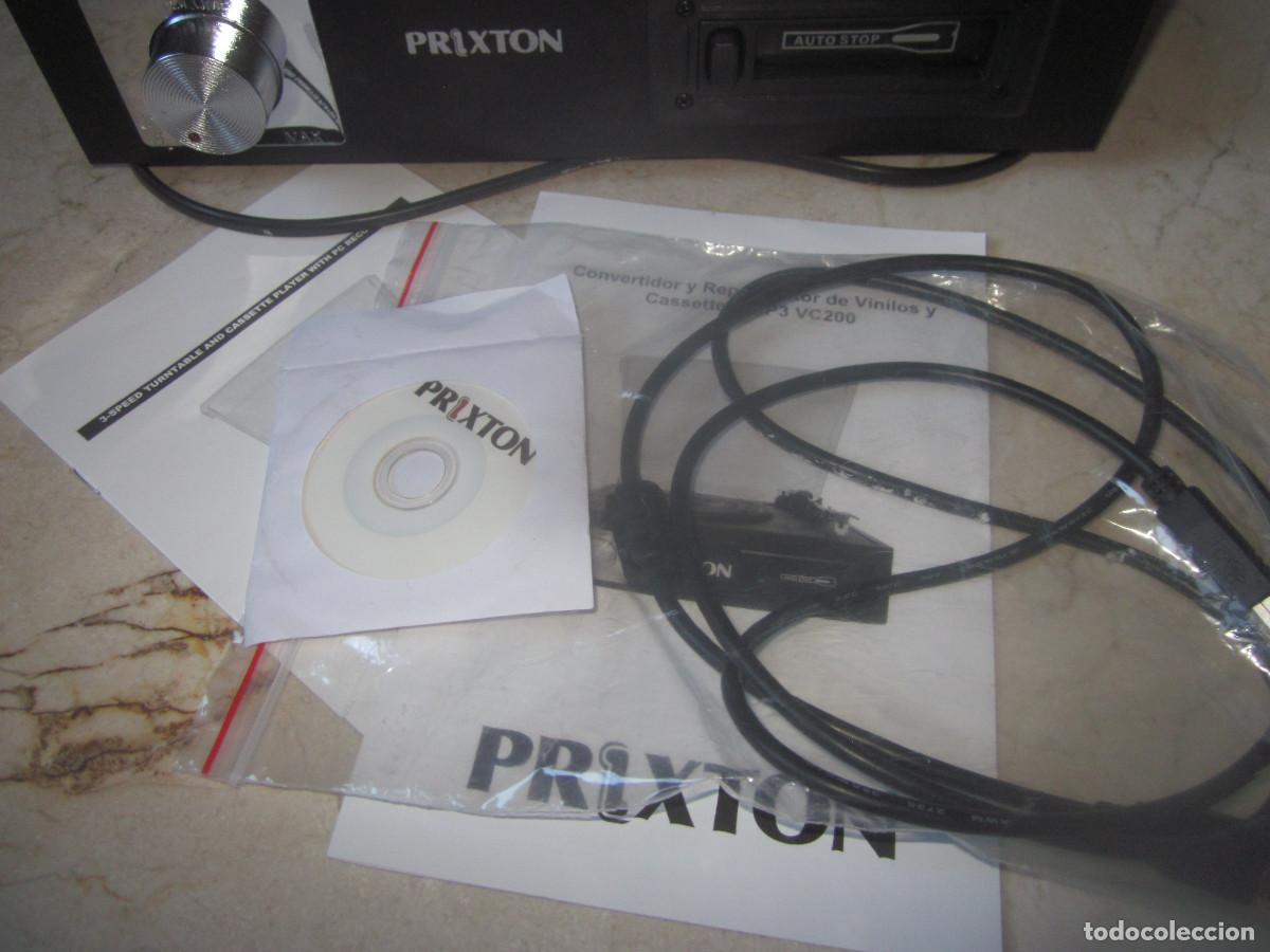 Radios antiguas: CONVERTIDOR DE VINILOS Y CASSETTE A MP3 PRIXTON VC2000 - Foto 5