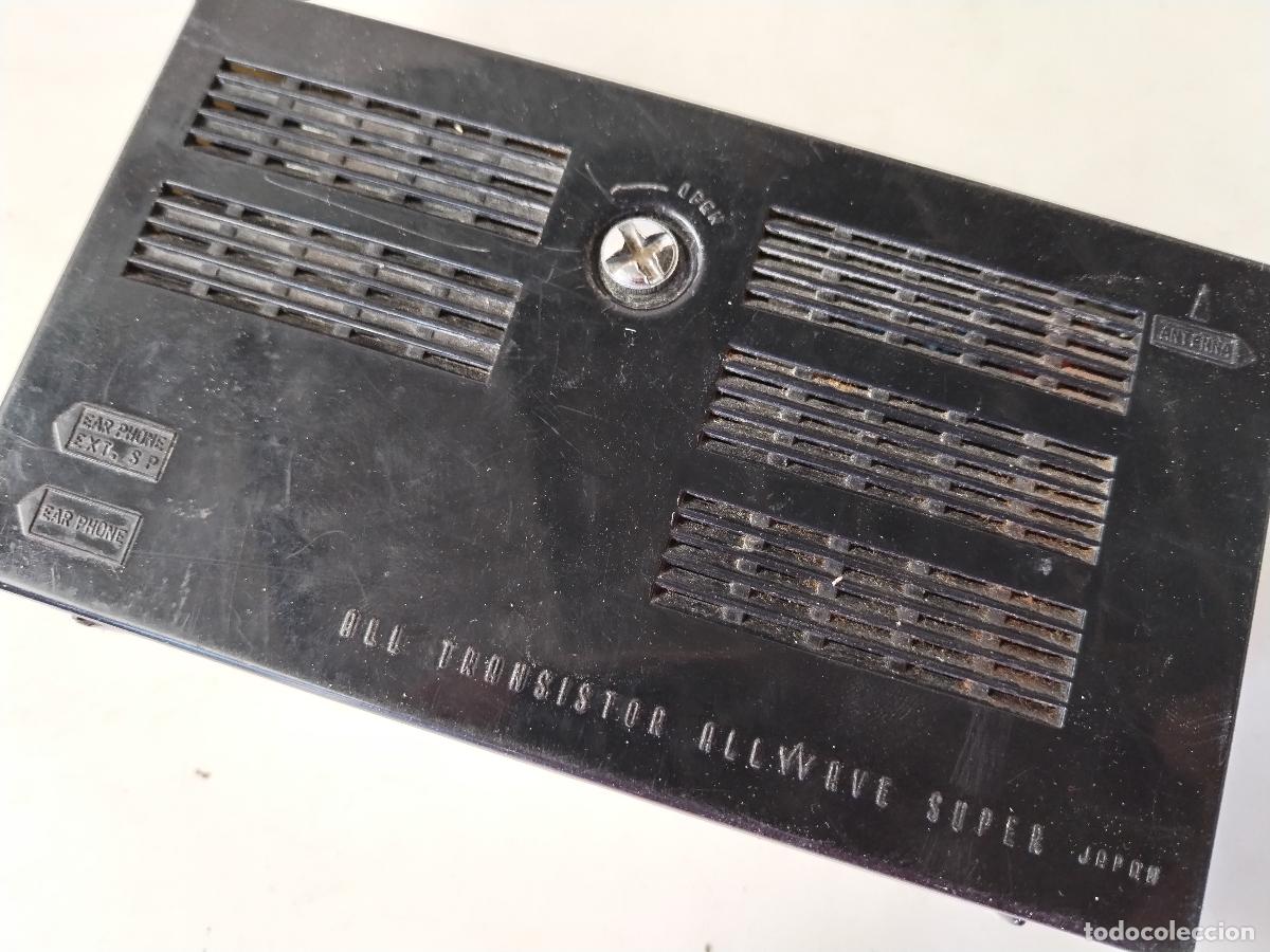 Radios antiguas: antiguo transistor allwave sanyo - Foto 4