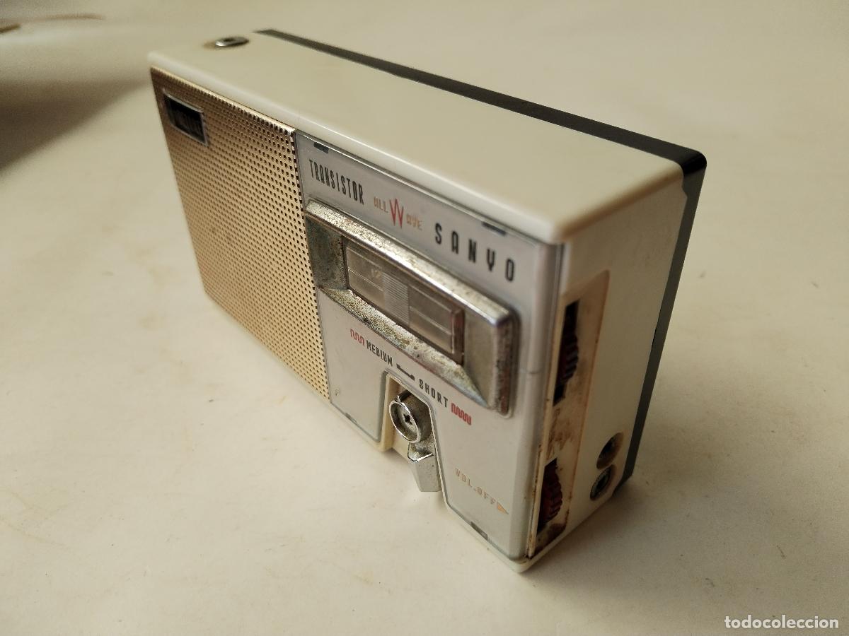 Radios antiguas: antiguo transistor allwave sanyo - Foto 5