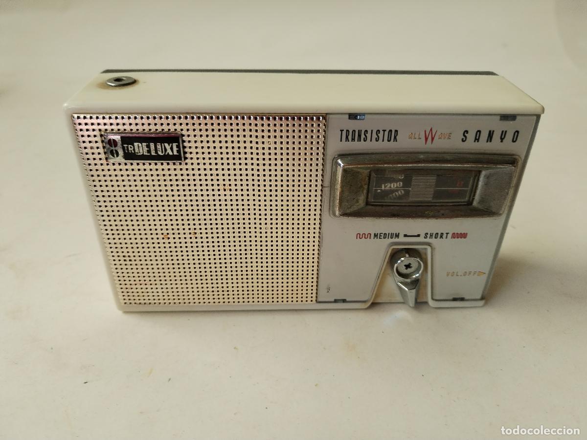 Radios antiguas: antiguo transistor allwave sanyo - Foto 6