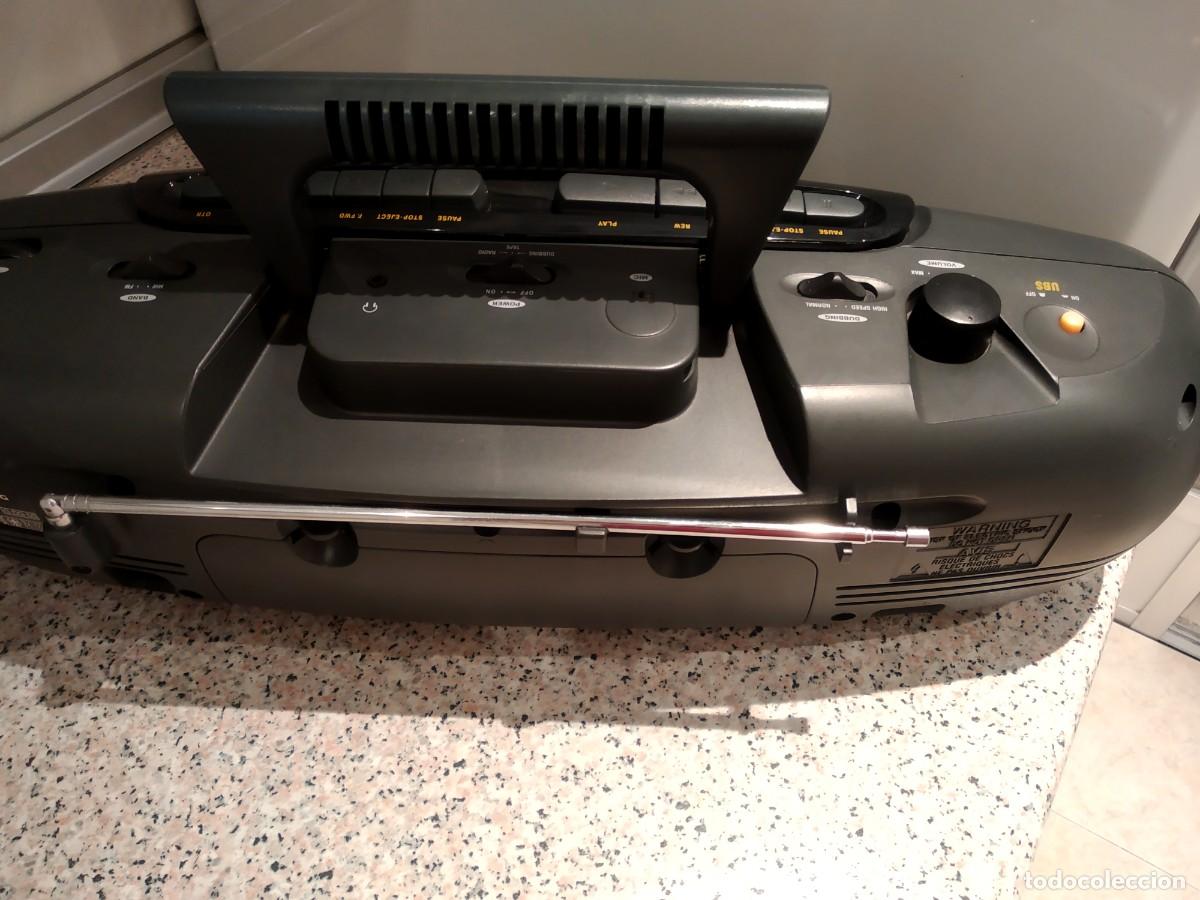 Radios antiguas: RADIO CASSETTE DOBLE GRUNDIG RR 1265 - Foto 8