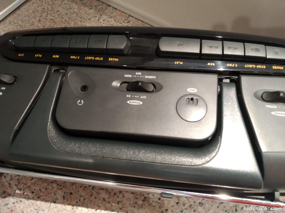 Radios antiguas: RADIO CASSETTE DOBLE GRUNDIG RR 1265 - Foto 11