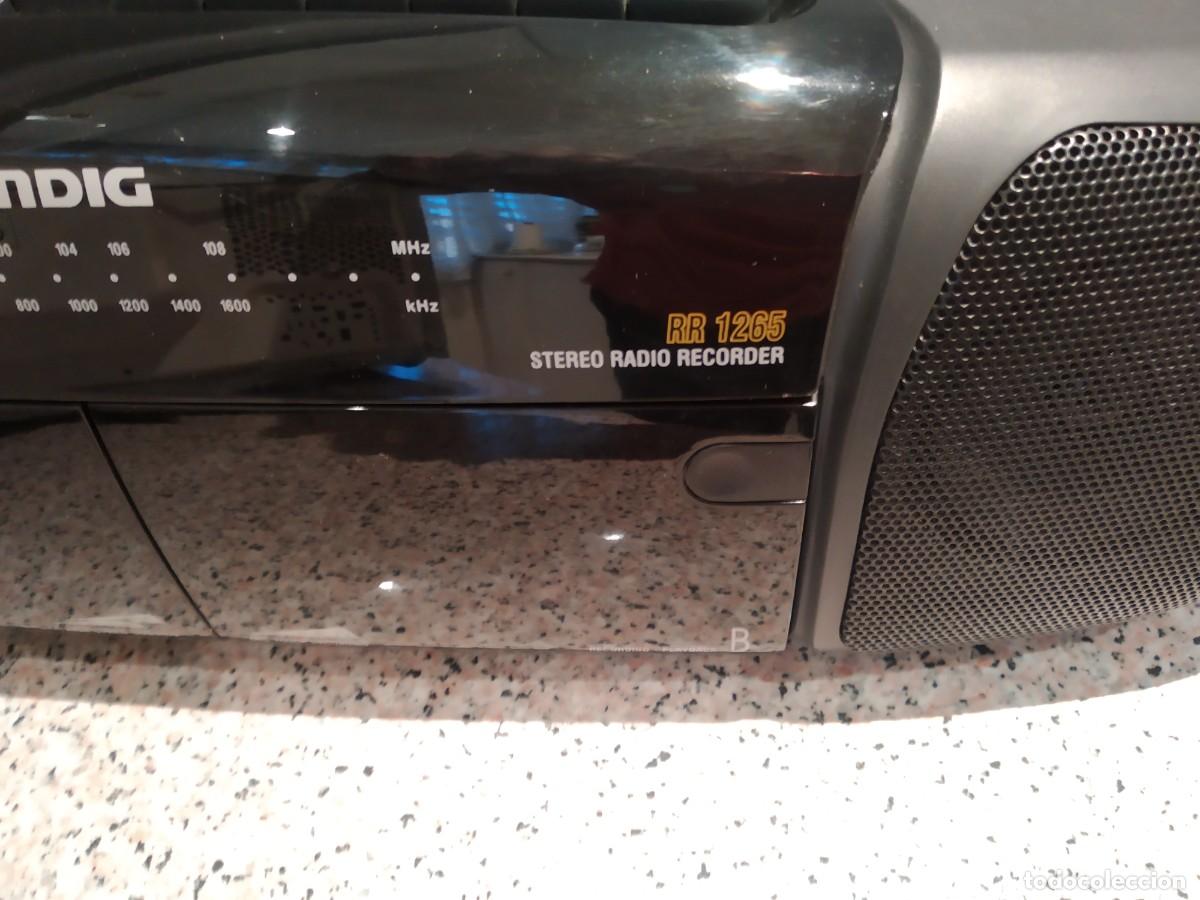 Radios antiguas: RADIO CASSETTE DOBLE GRUNDIG RR 1265 - Foto 13
