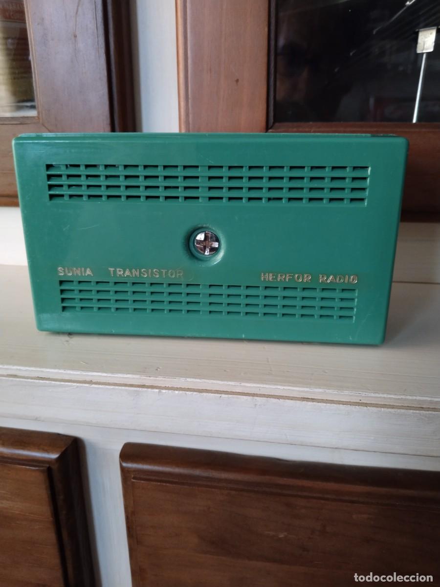 Radios antiguas: Antiguo radio transistor Herfor - Foto 7