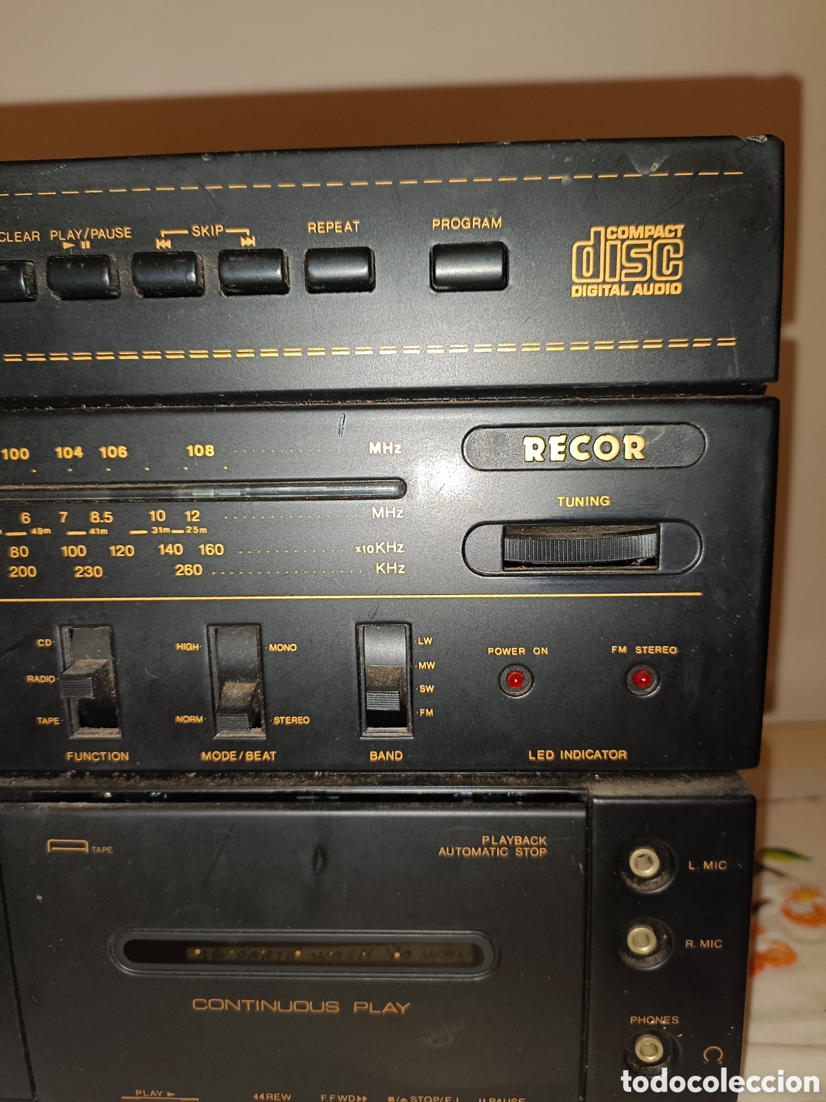 Radios antiguas: Compact, radio ,doble pletina - Foto 3