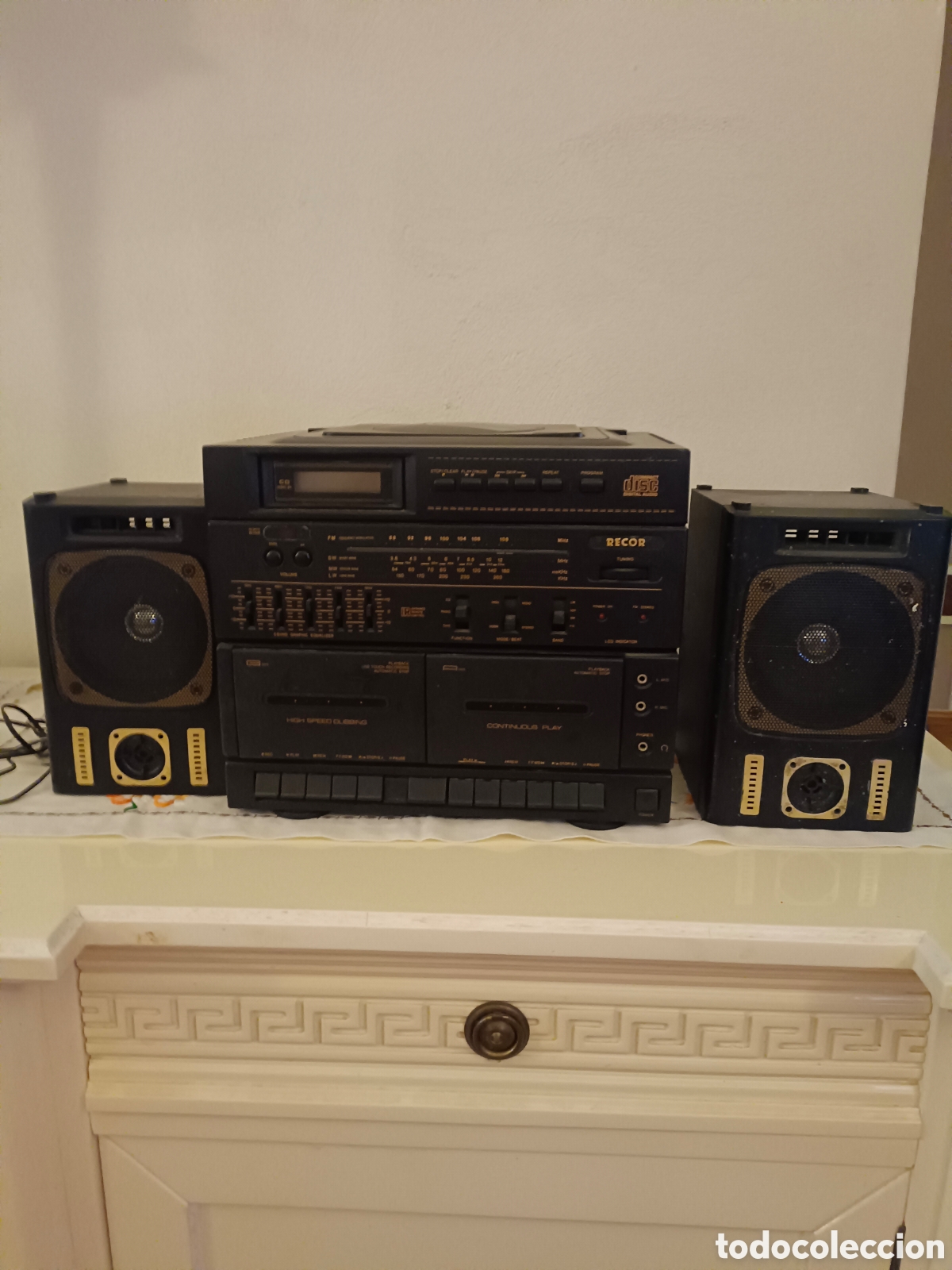Radios antiguas: Compact, radio ,doble pletina - Foto 1