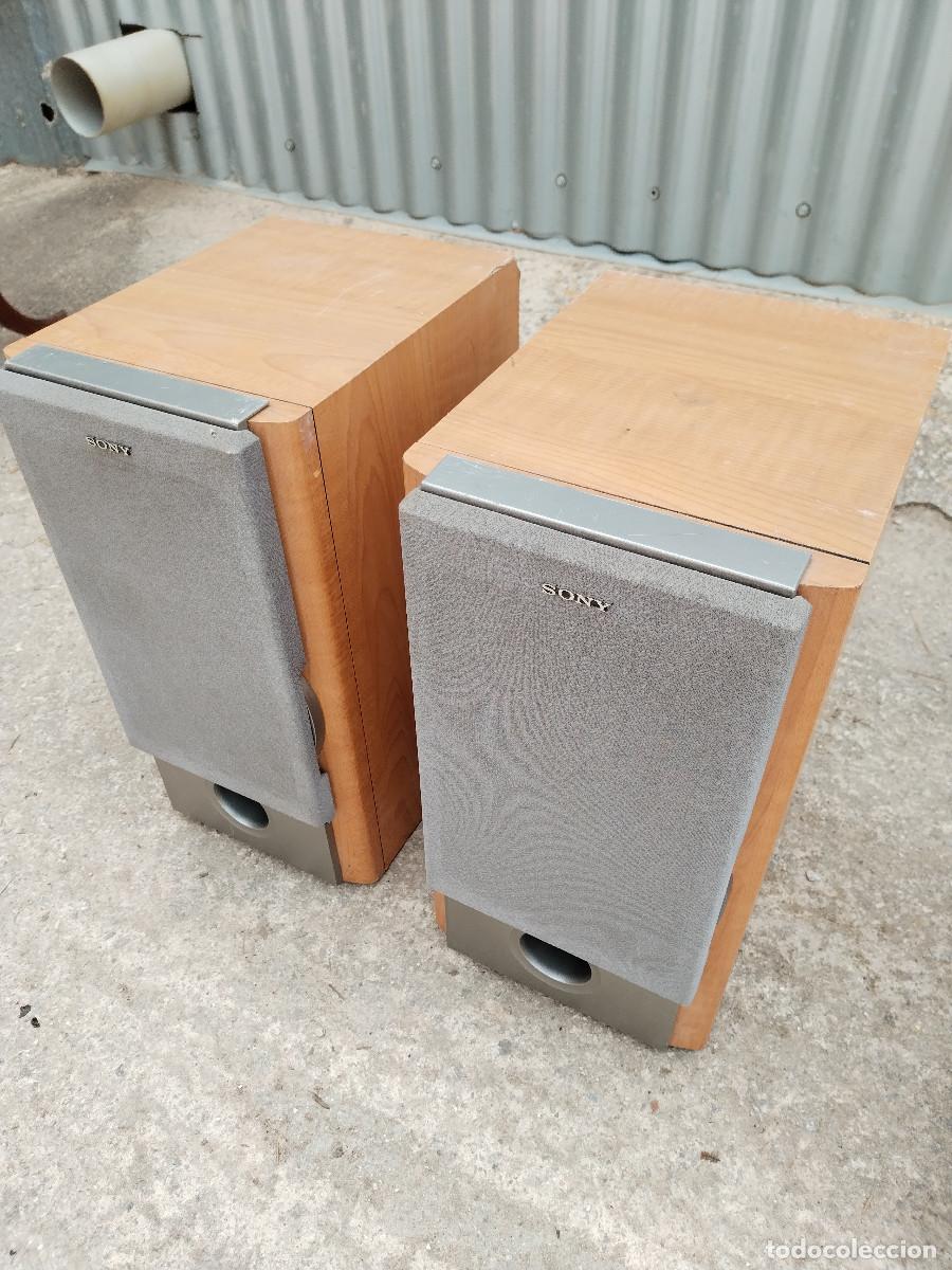 Radios antiguas: Altavoces sony ss nx1 - Foto 5