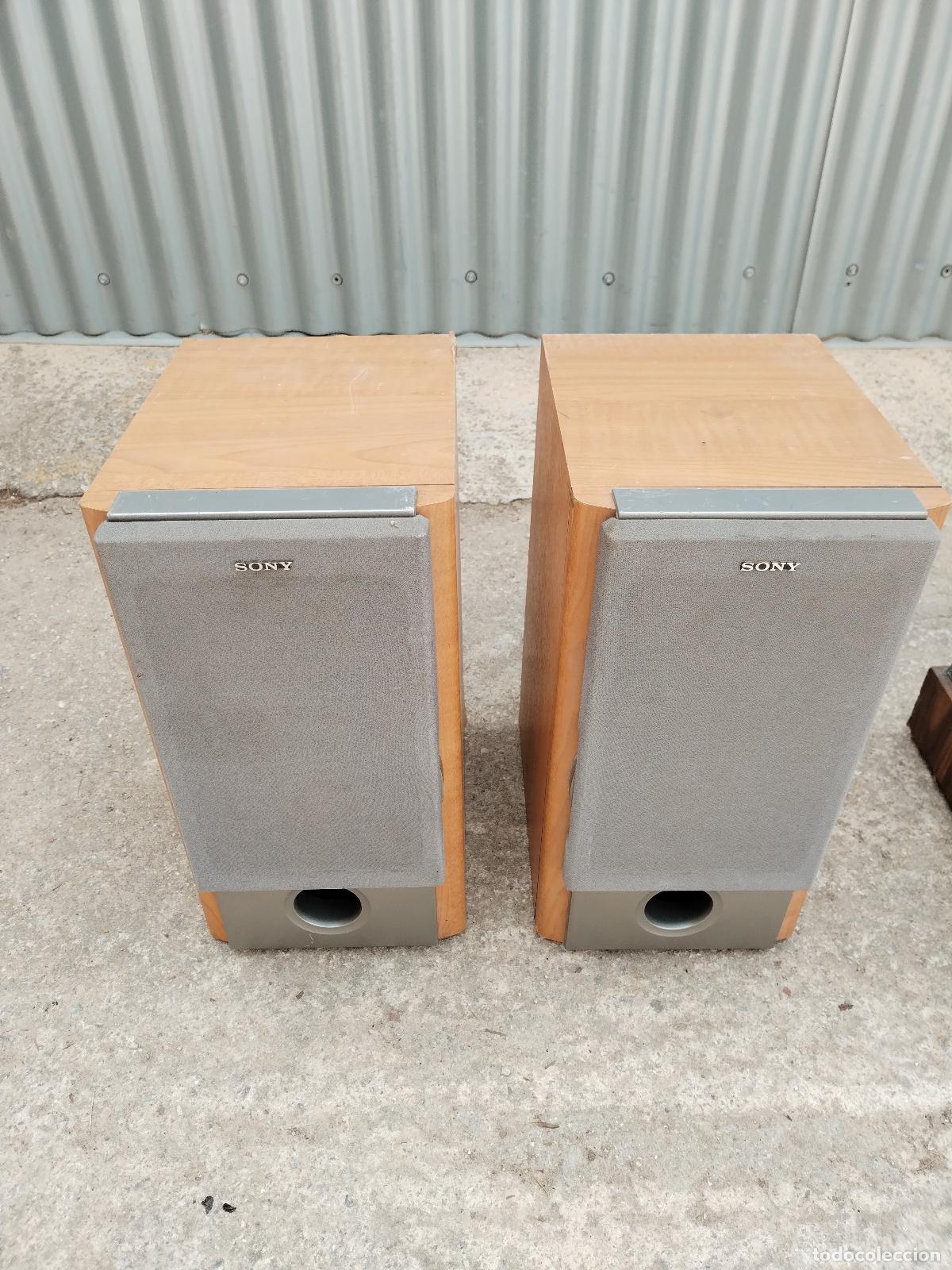 Radios antiguas: Altavoces sony ss nx1 - Foto 1