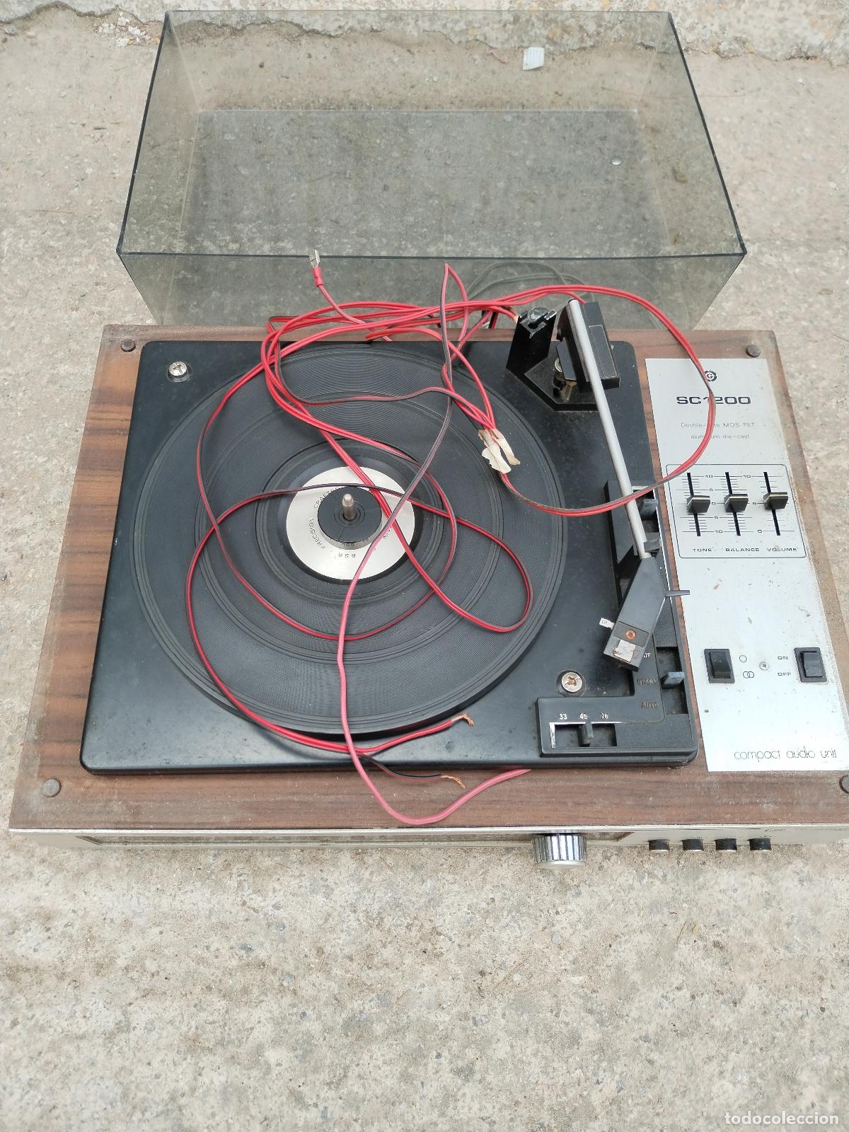 Radios antiguas: sc 1200 compact audio unit - Foto 4