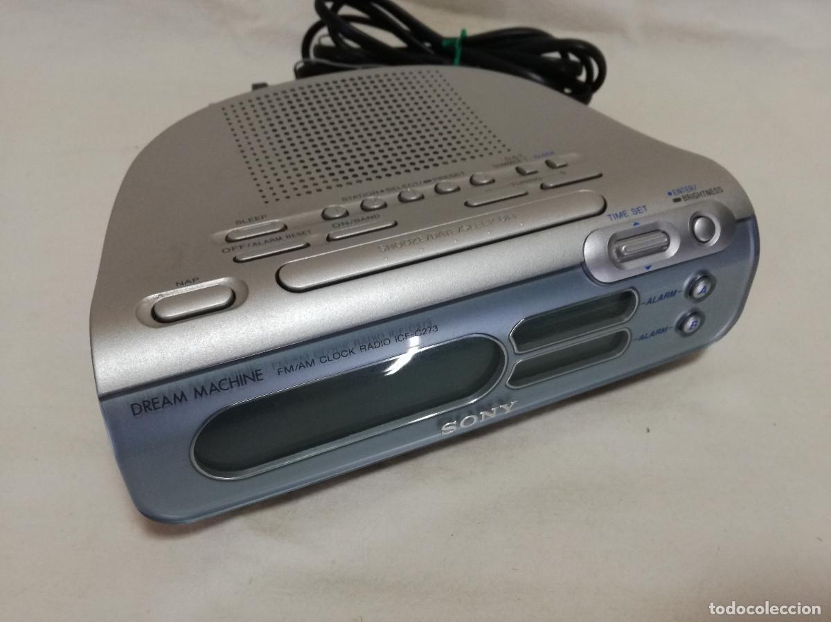Radios antiguas: RADIO DESPERTADOR SONY ICF-C273 (FUNCIONA) - Foto 11