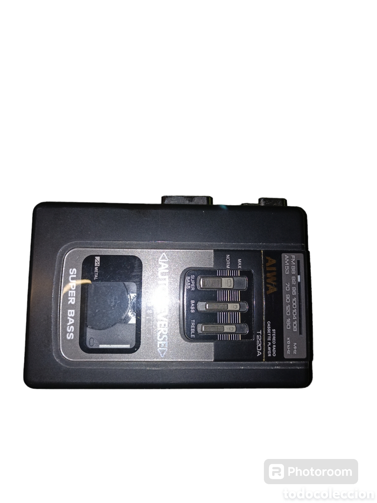 Radios antiguas: Radio cassette Aina T 220A - Foto 1