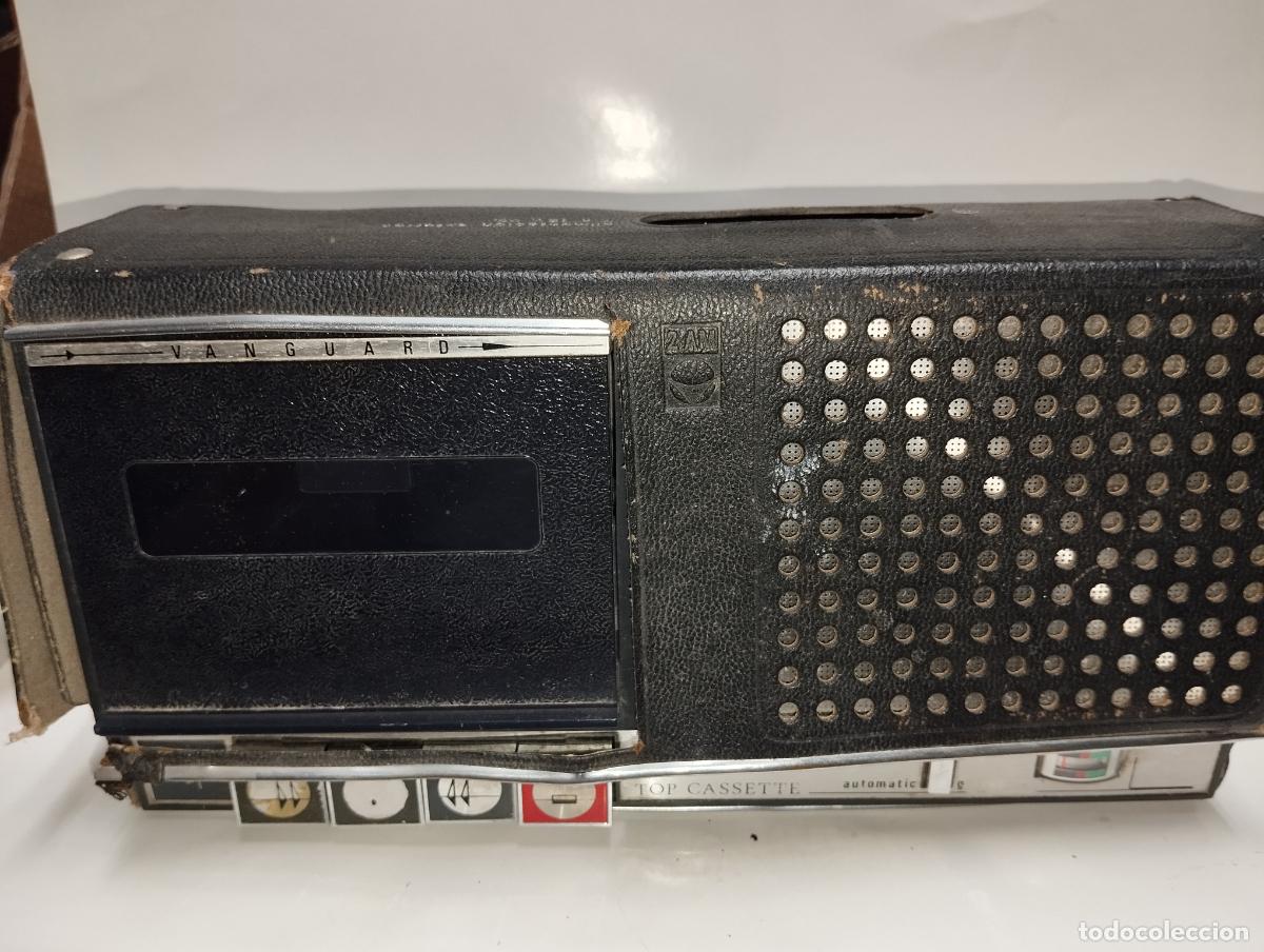 Radios antiguas: TOP CASSETTE VANGUARD VINTAGE - Foto 2
