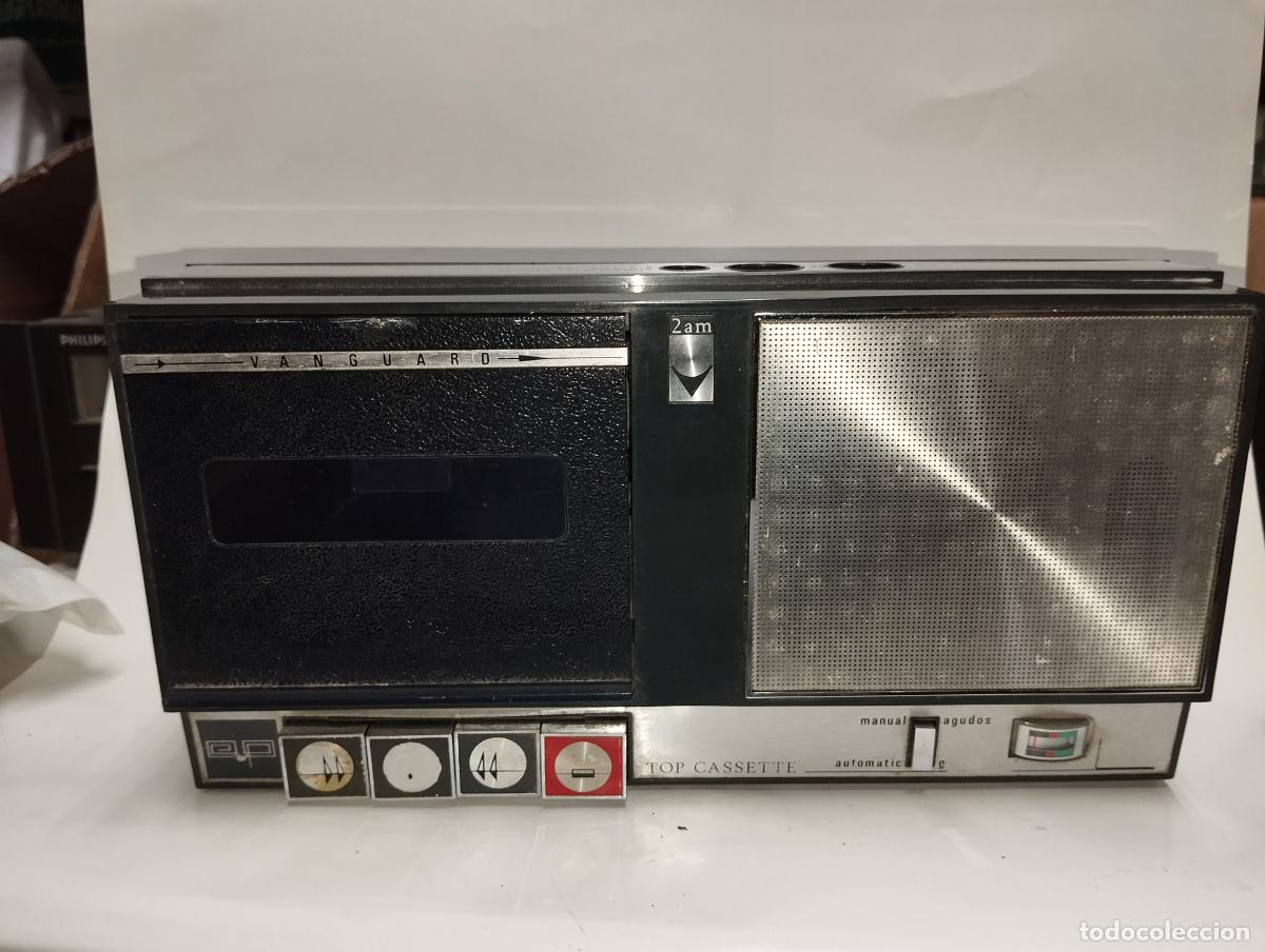 Radios antiguas: TOP CASSETTE VANGUARD VINTAGE - Foto 8