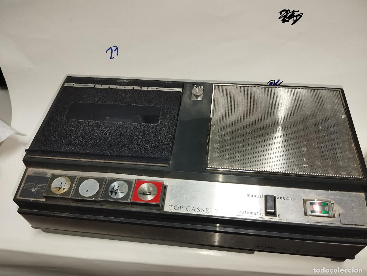 Radios antiguas: TOP CASSETTE VANGUARD VINTAGE - Foto 1