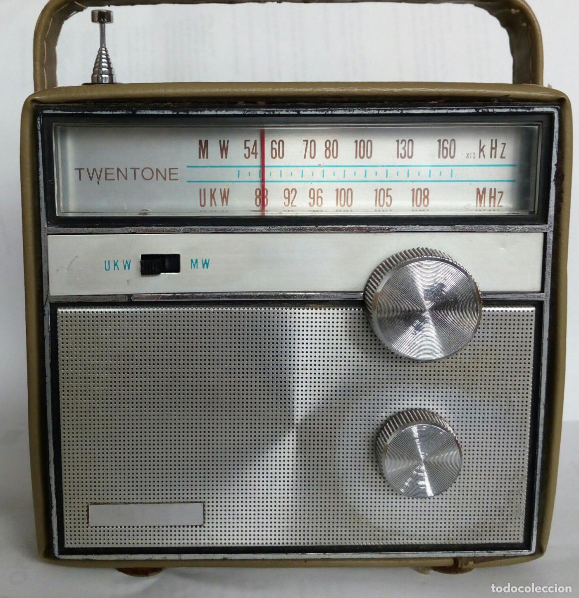 Radios antiguas: ⏰ Twentone Radio Neckermann,Transistor , funcionando. - Foto 6