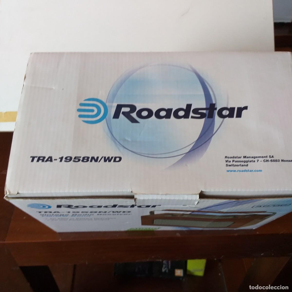 Radios antiguas: RADIO ESTILO VINTAGE ROADSTAR - Foto 2