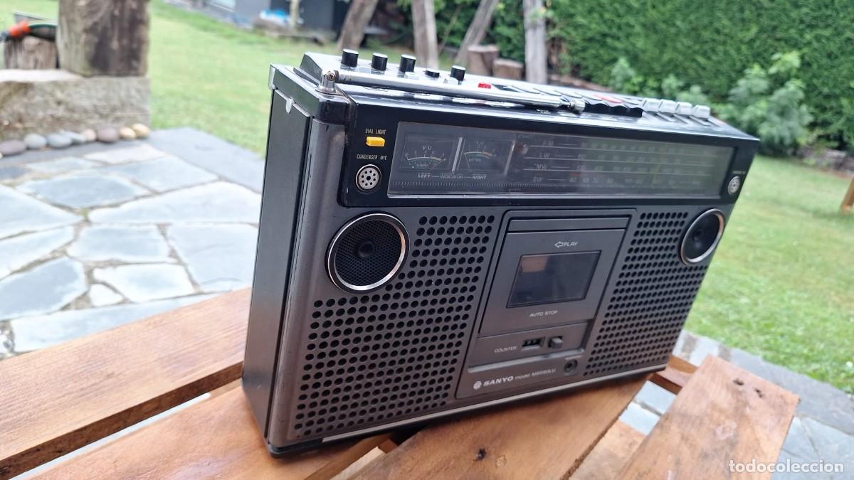 Radios antiguas: RADIO CASSETTE SANYO Model M9980LU - Foto 4