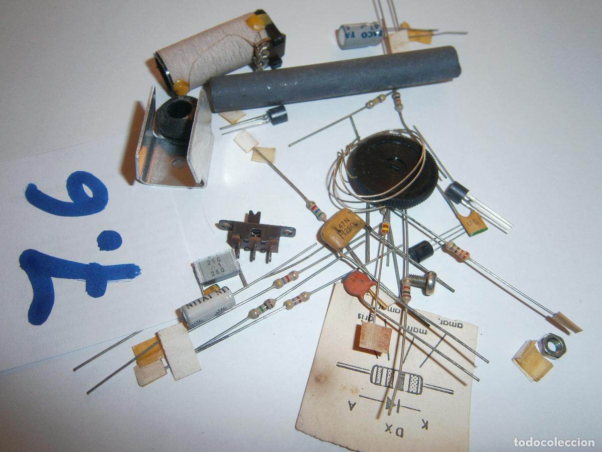 Radios antiguas: COMPONENTE ELECTRONICO PARA RADIO TRANSISTOR - NUEVO SIN USAR - Foto 2
