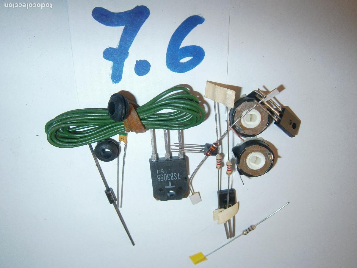Radios antiguas: COMPONENTE ELECTRONICO PARA RADIO TRANSISTOR - NUEVO SIN USAR - Foto 1