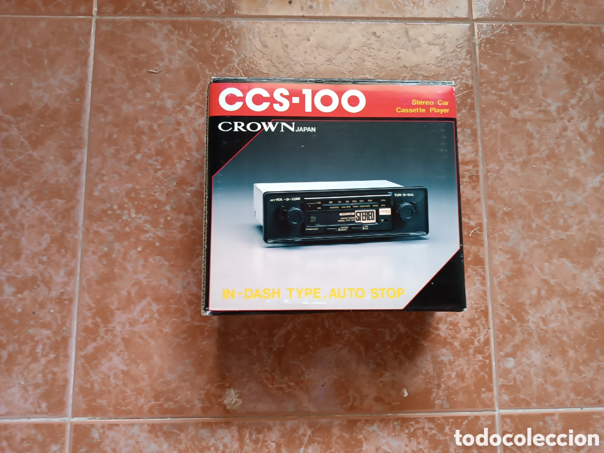 Radios antiguas: Radio de coche antigua marca Crown - Foto 1