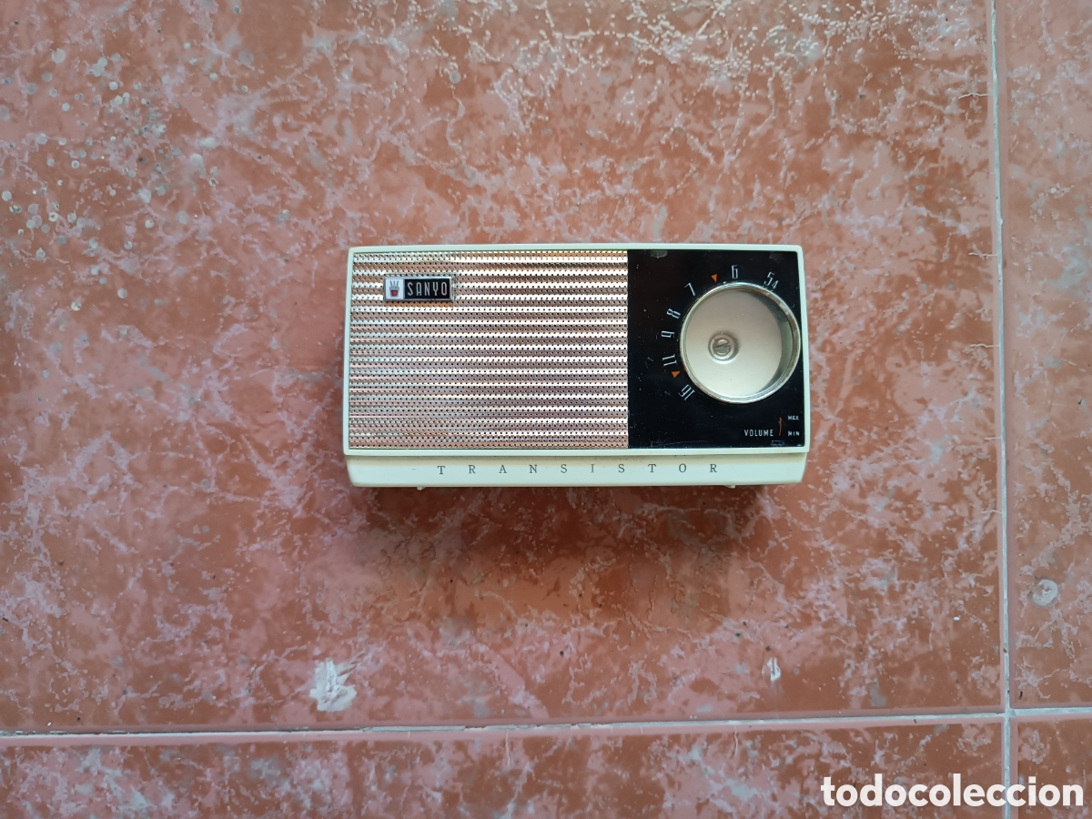 Radios antiguas: Radio transistor antiguo marca Sanyo - Foto 5