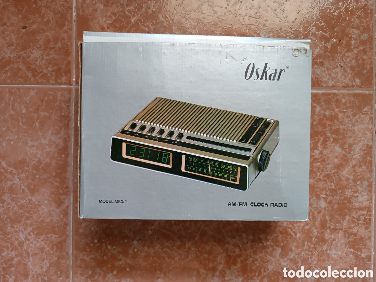 Radios antiguas: Radio despertador Oskar - Foto 1