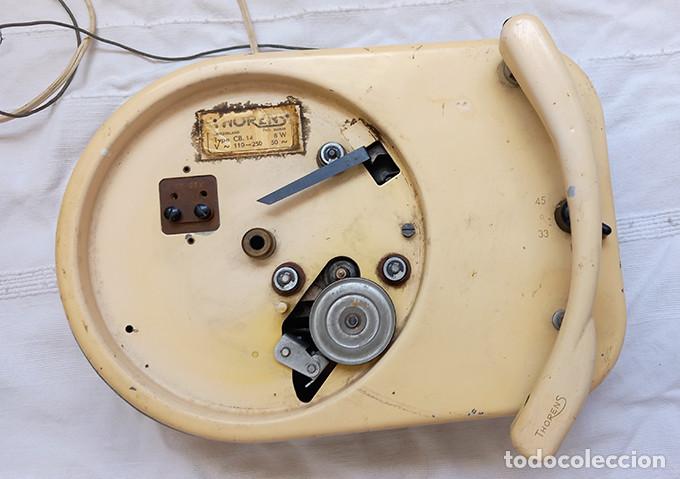 Radios antiguas: Tocadiscos Thorens Plattenspieler-Chassis CB14. [1960] - Foto 7
