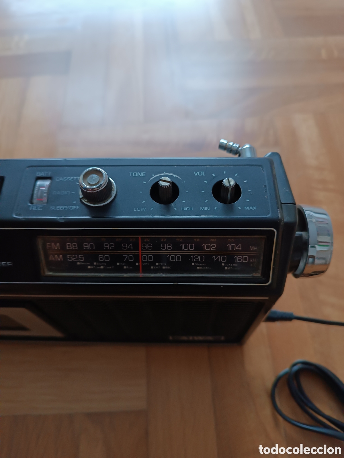 Radios antiguas: Radio cassette antiguo marca Aiwa - Foto 4