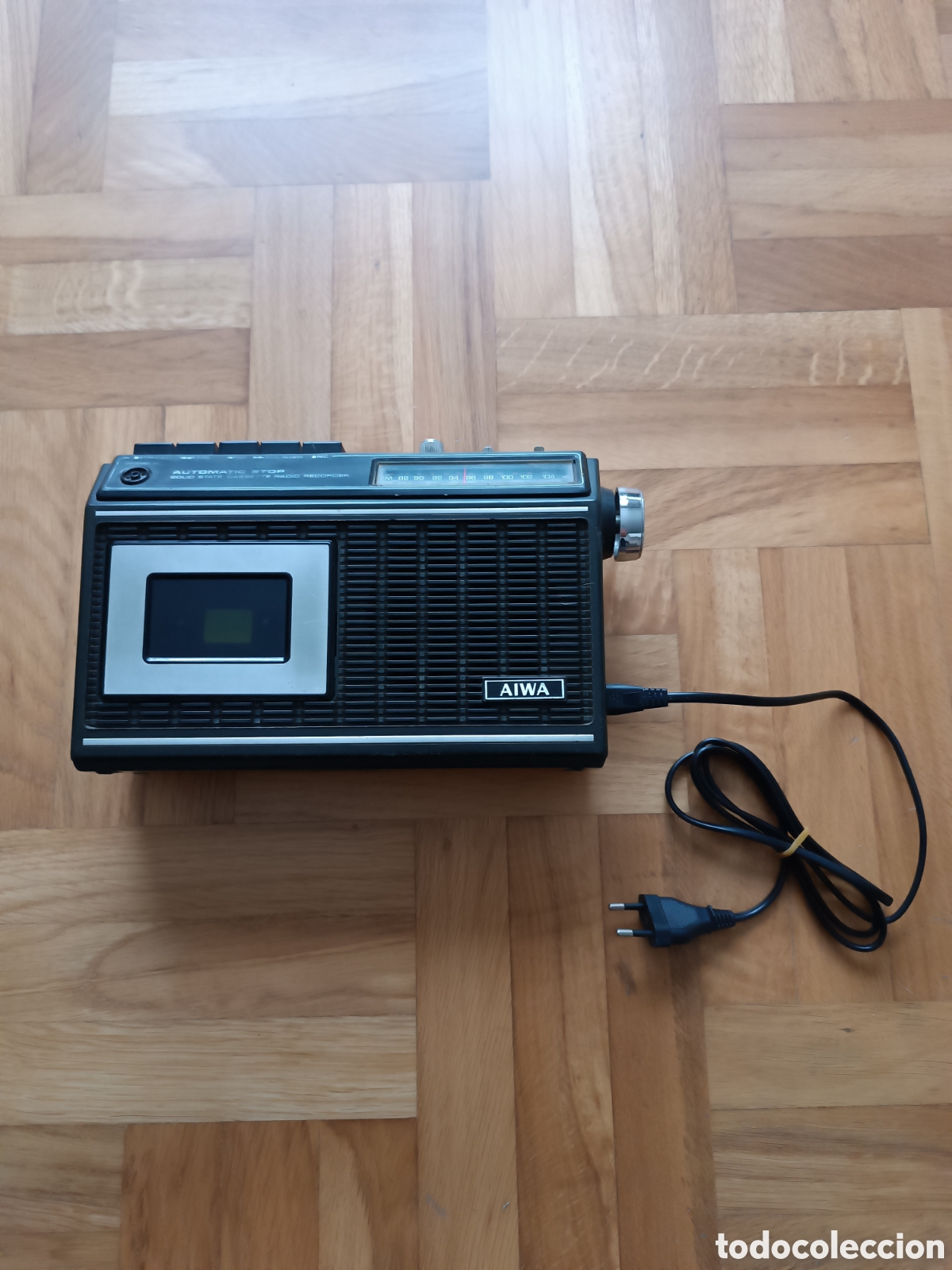 Radios antiguas: Radio cassette antiguo marca Aiwa - Foto 1