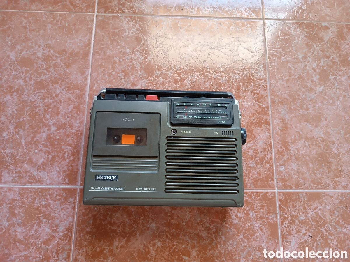 Radios antiguas: Radio cassette antiguo marca Sony - Foto 7