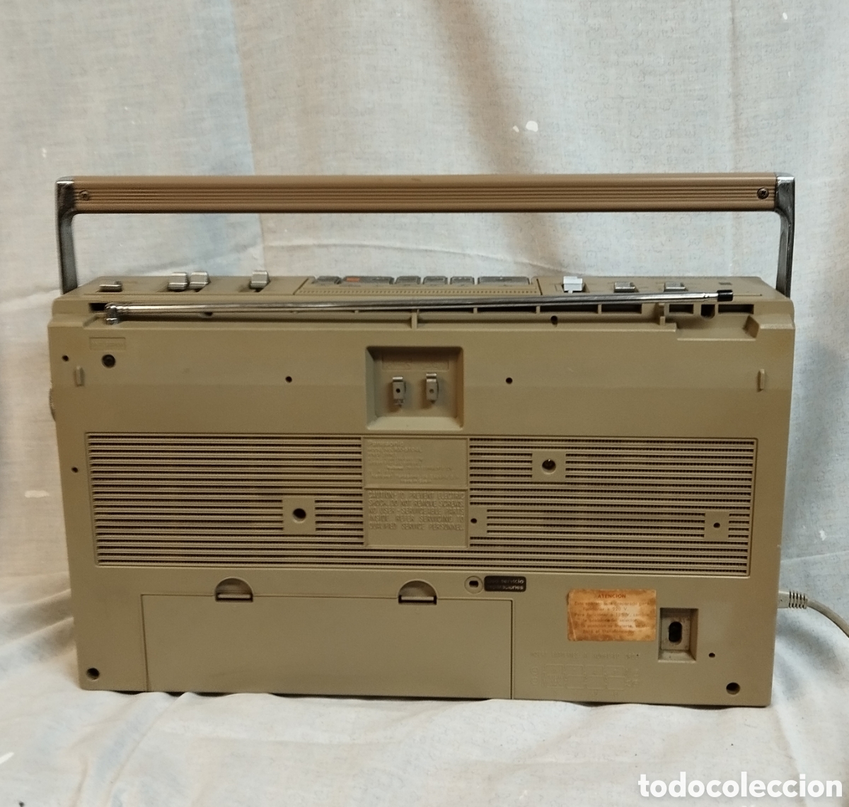 Radios antiguas: Radio casete Panasonic - Foto 5