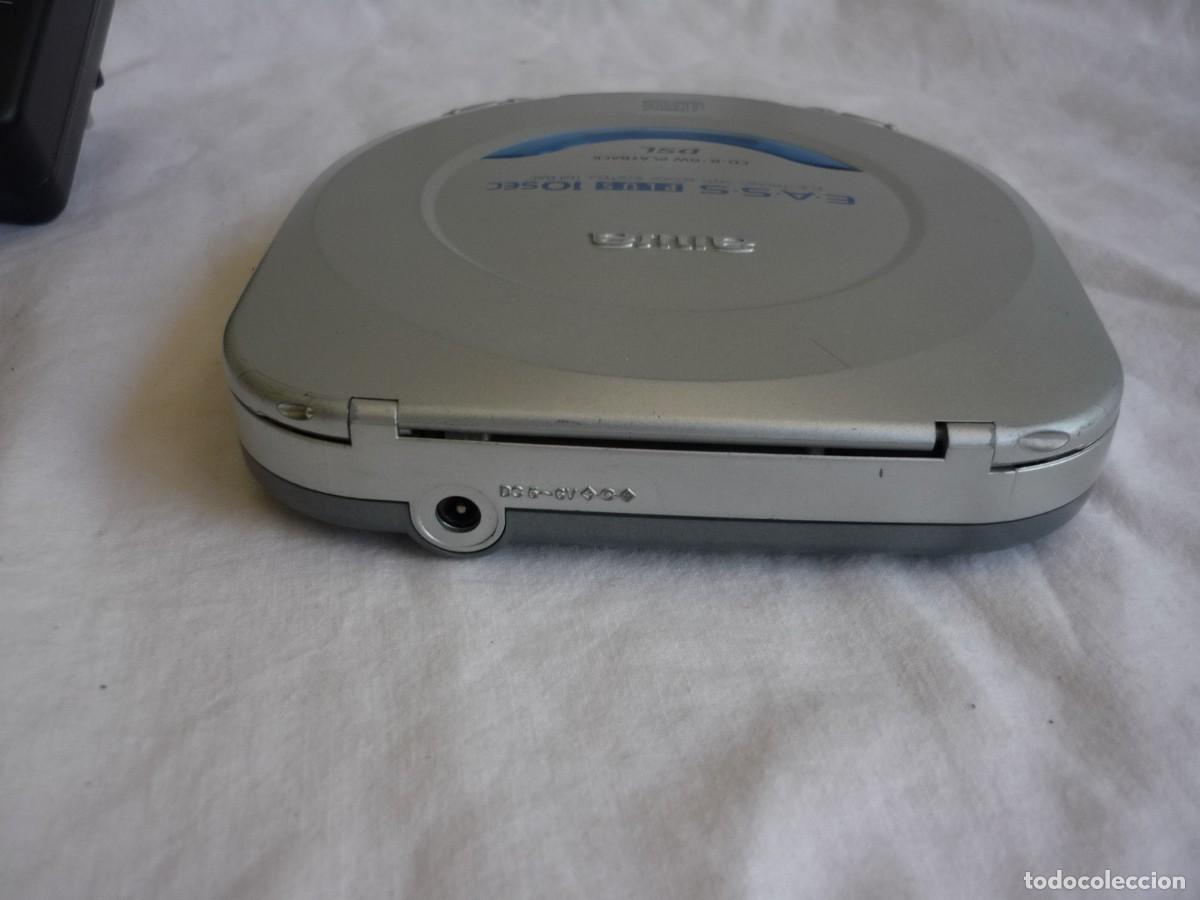 Radios antiguas: Discman Aiwa XP-V411 Compac Disk CD + Instrucciones + transformador, funcionando - Foto 5