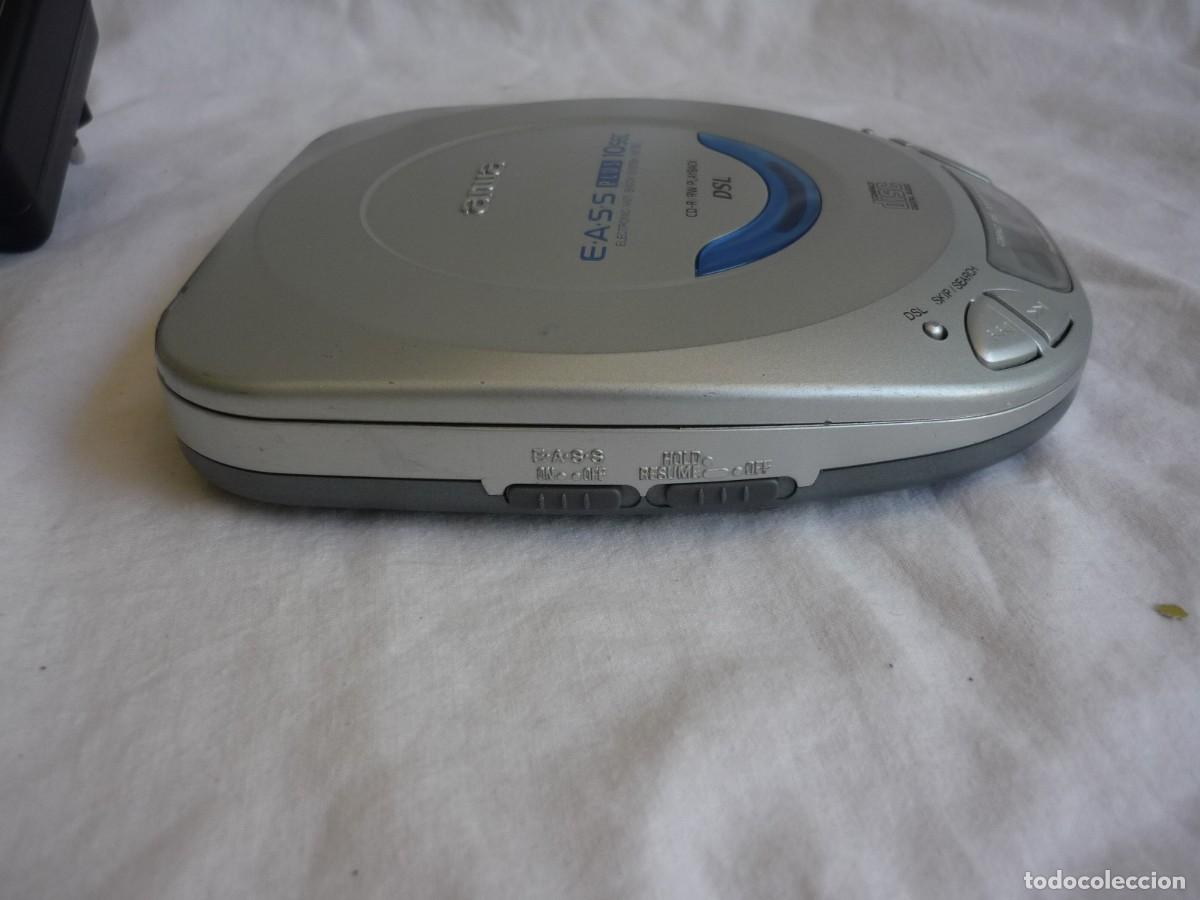 Radios antiguas: Discman Aiwa XP-V411 Compac Disk CD + Instrucciones + transformador, funcionando - Foto 6