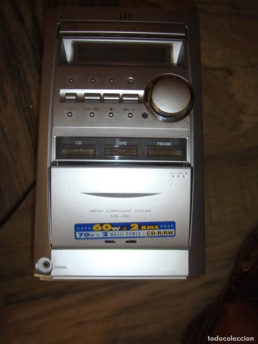 Radios antiguas: Mini cadena JVC, UX-150 - Foto 6