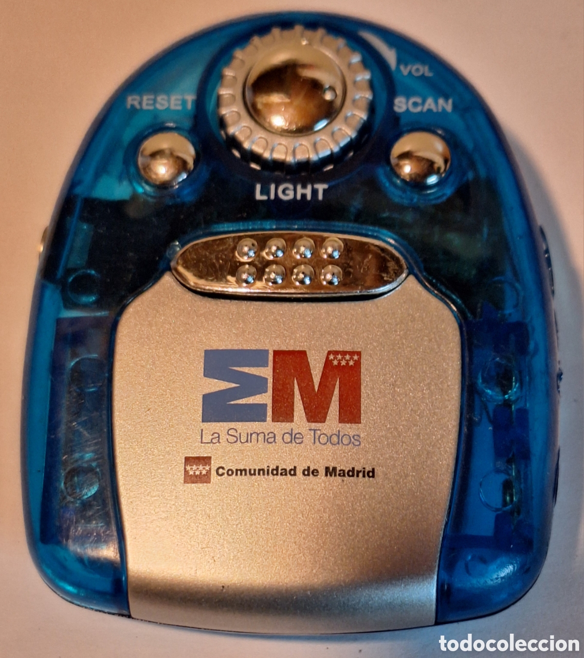 Radios antiguas: MINI RADIO FM CON ESCANEO AUTOM&Aacute;TICO Y LUZ - Foto 1