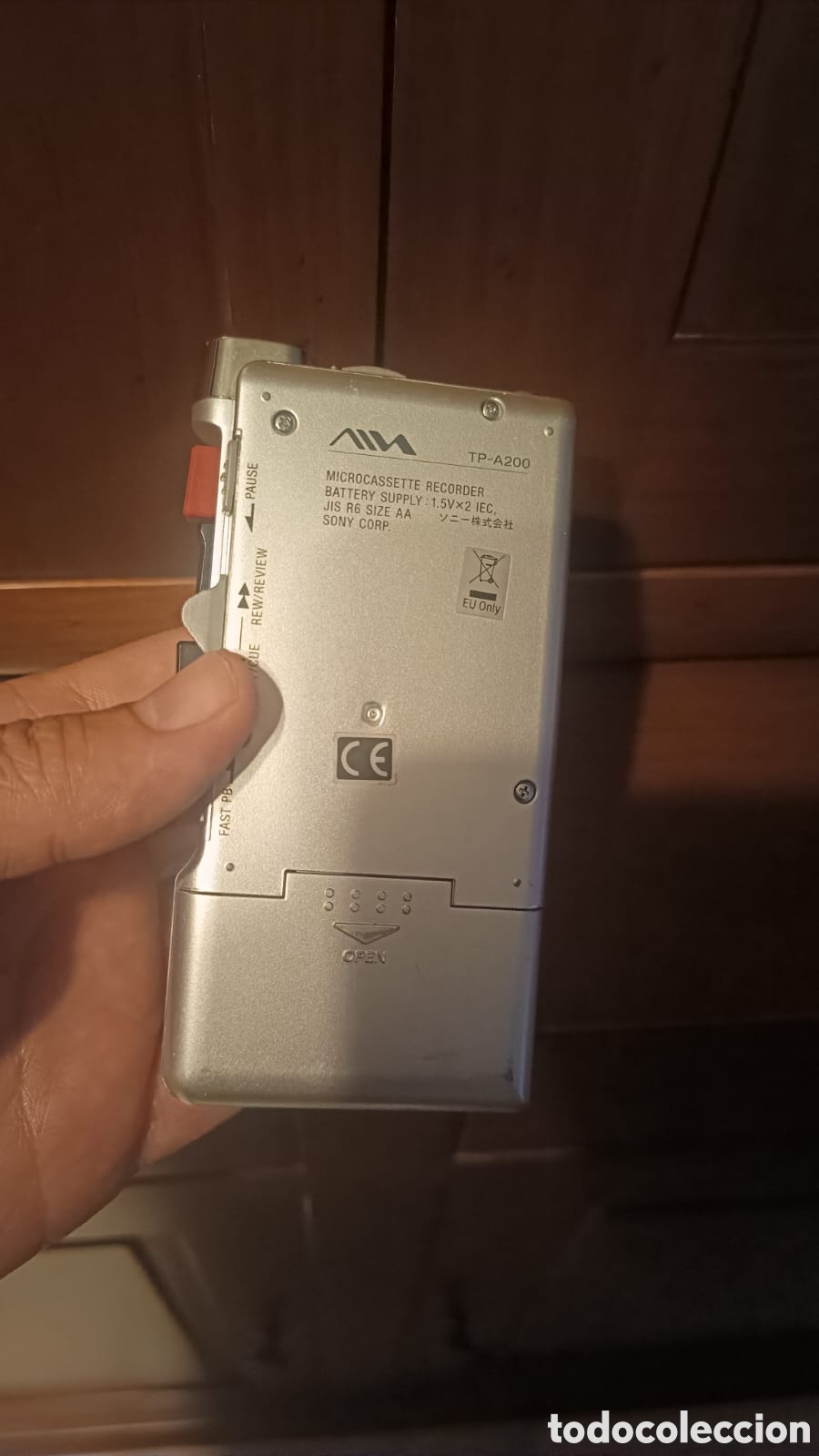 Radios antiguas: Grabadora aisa para restaurar - Foto 4