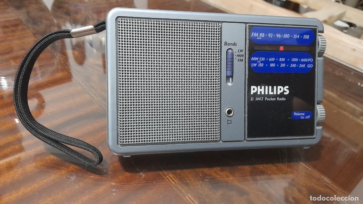Radios antiguas: Radio philips D 1442 Pocket - Foto 4