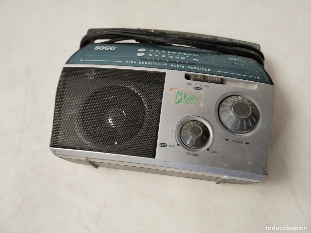 Radios antiguas: RADIO TRANSISTOR SOGO VINTAGE - Foto 2