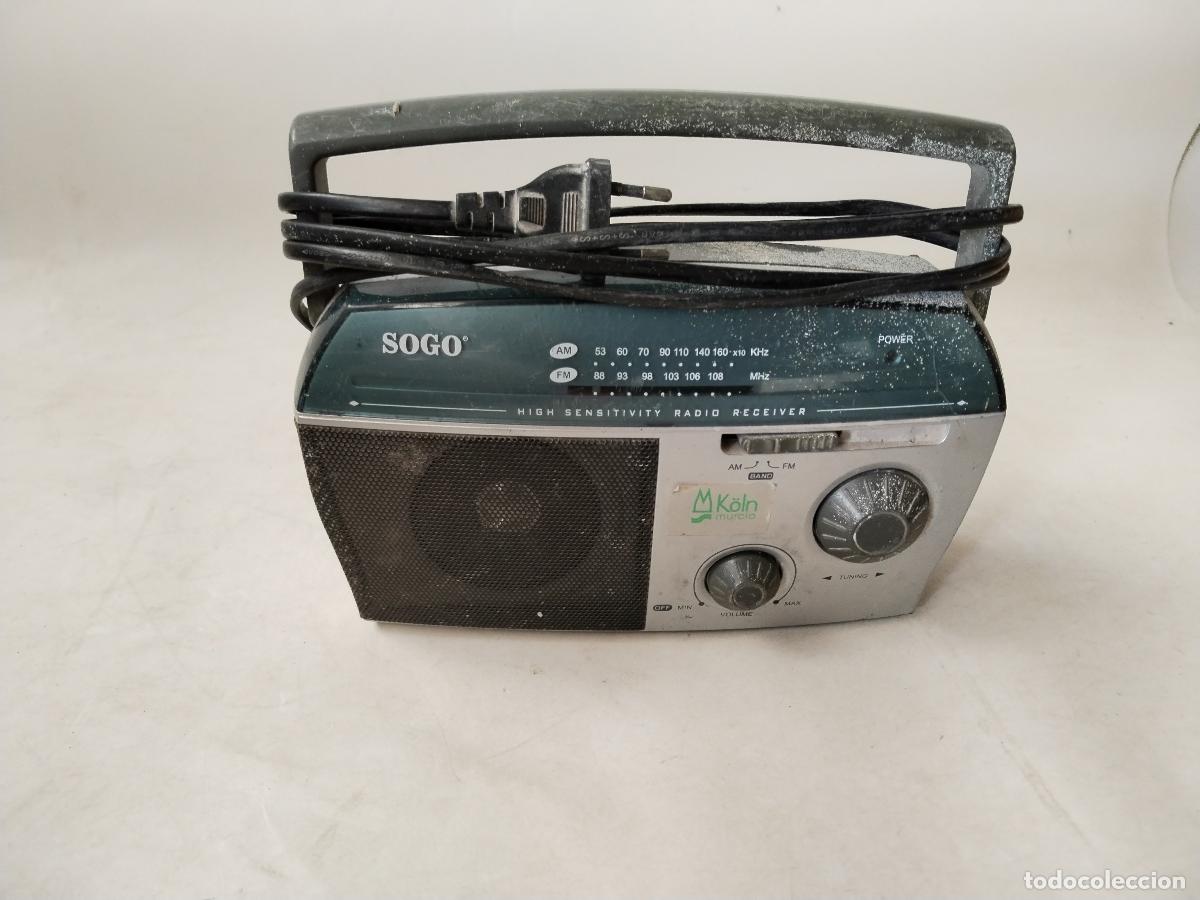 Radios antiguas: RADIO TRANSISTOR SOGO VINTAGE - Foto 4