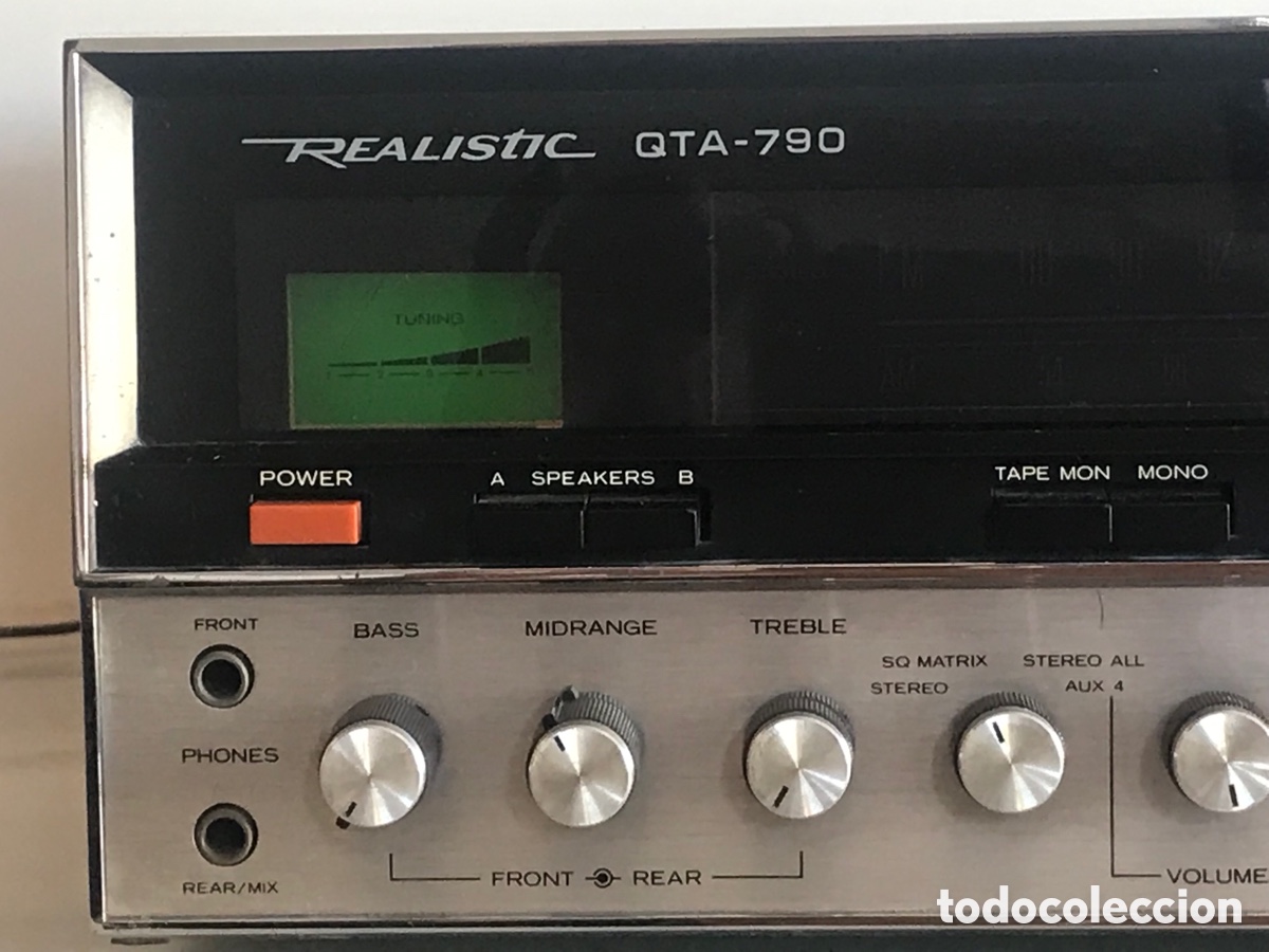 Radios antiguas: Receptor QTA-790 (sin mando a distancia) - Foto 4