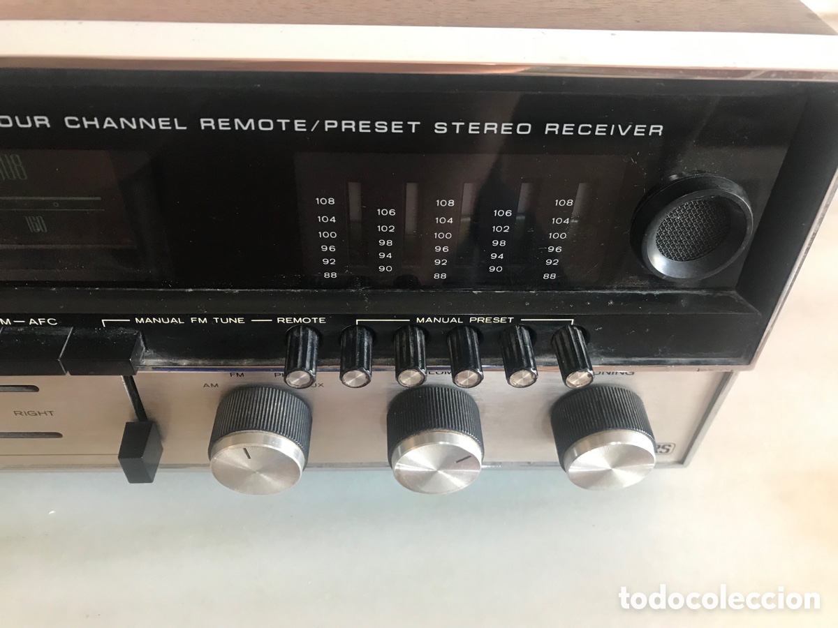 Radios antiguas: Receptor QTA-790 (sin mando a distancia) - Foto 7