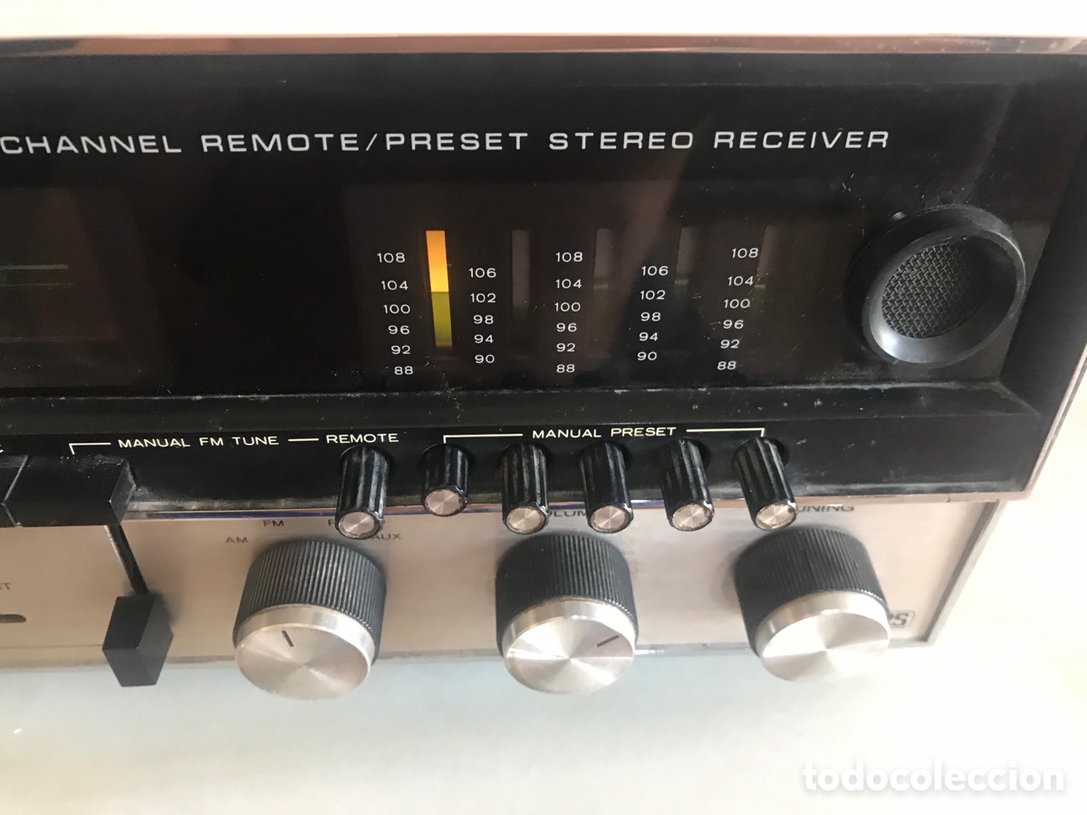 Radios antiguas: Receptor QTA-790 (sin mando a distancia) - Foto 8
