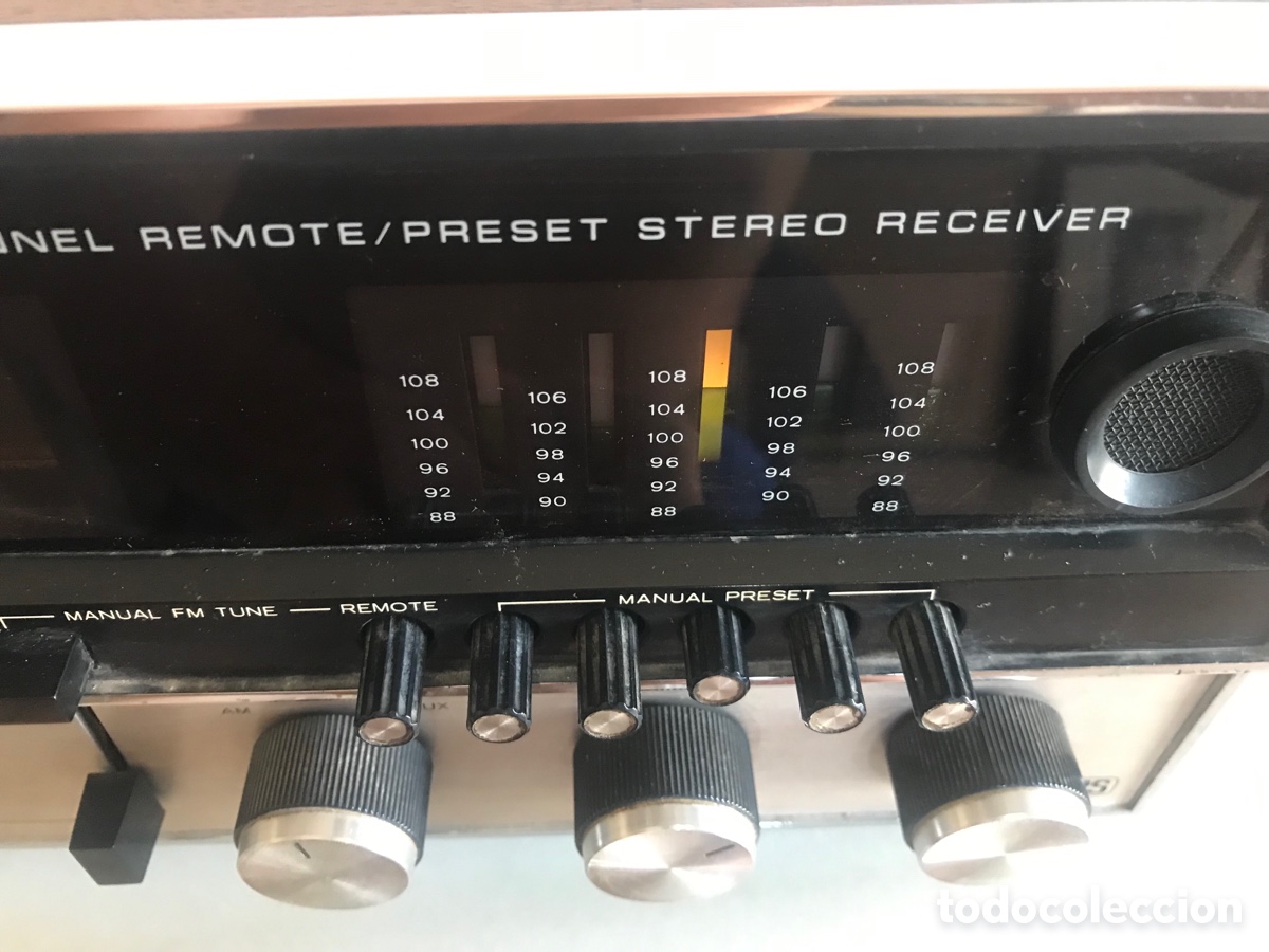 Radios antiguas: Receptor QTA-790 (sin mando a distancia) - Foto 10