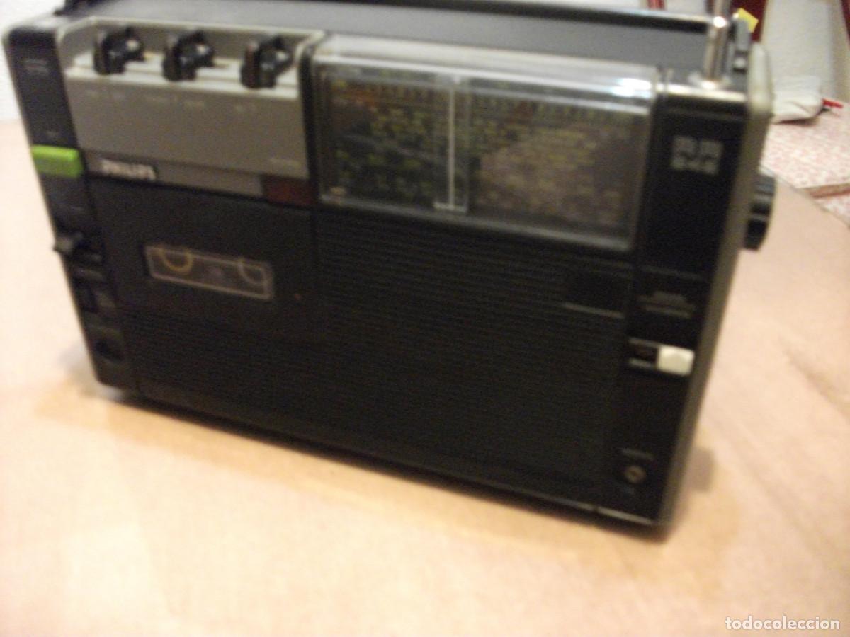 Radios antiguas: **TRANSISTOR/DECK VINTAG **PHILIPS MODEL RR-242** REF.4 GARA - Foto 3