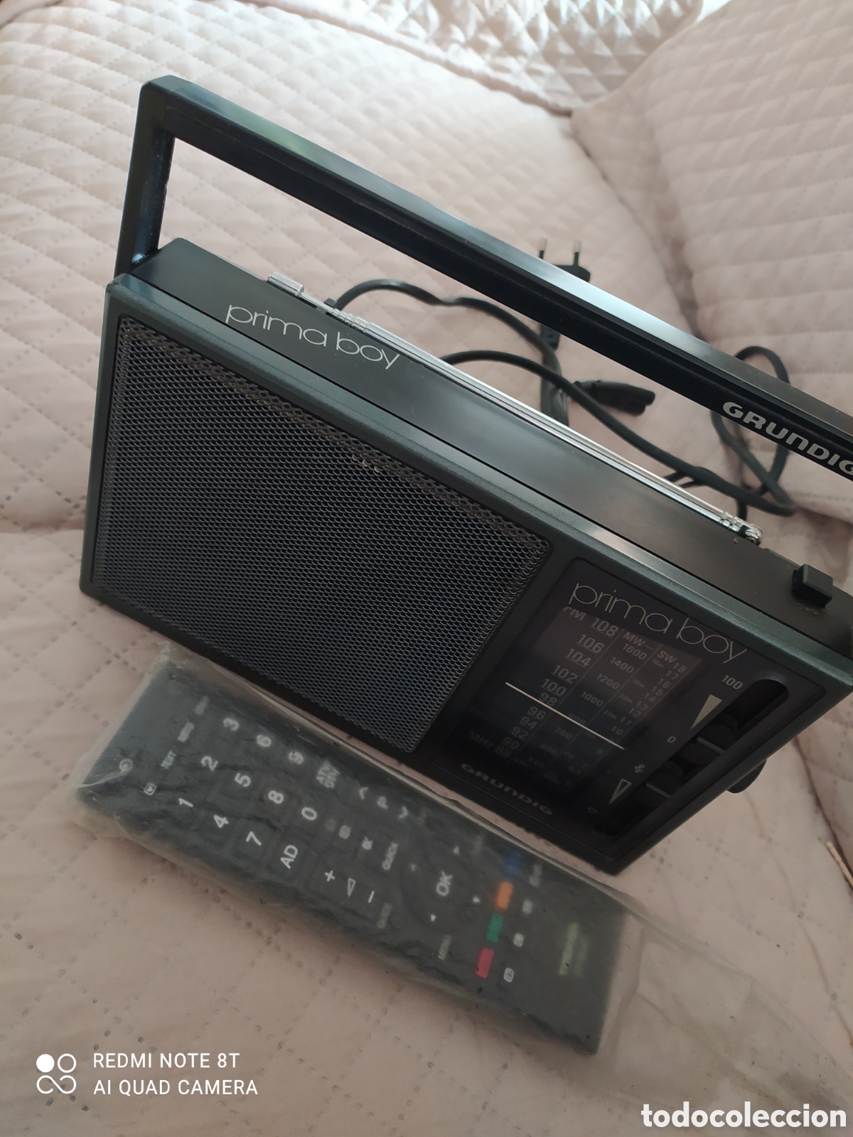 Radios antiguas: Radio transistor Grunding Prima Boy - Foto 3