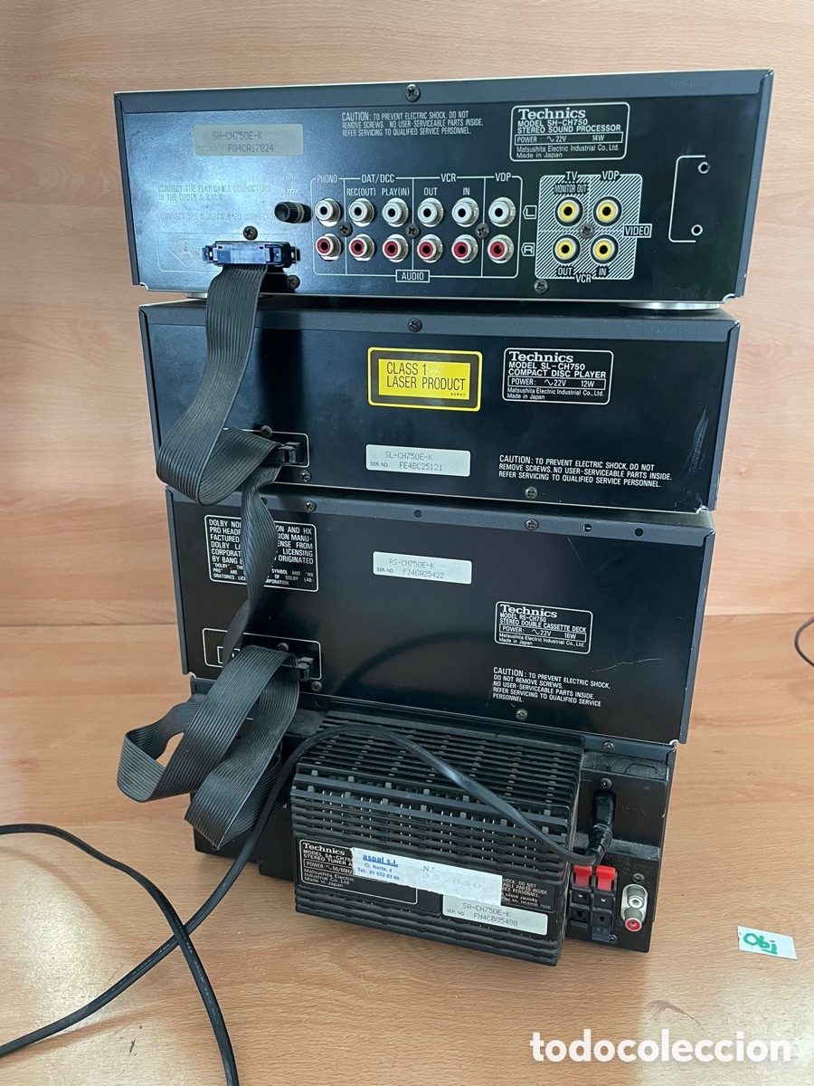 Radios antiguas: Technics STEREO SOUND PROCESSOR SHICH750 - Foto 3
