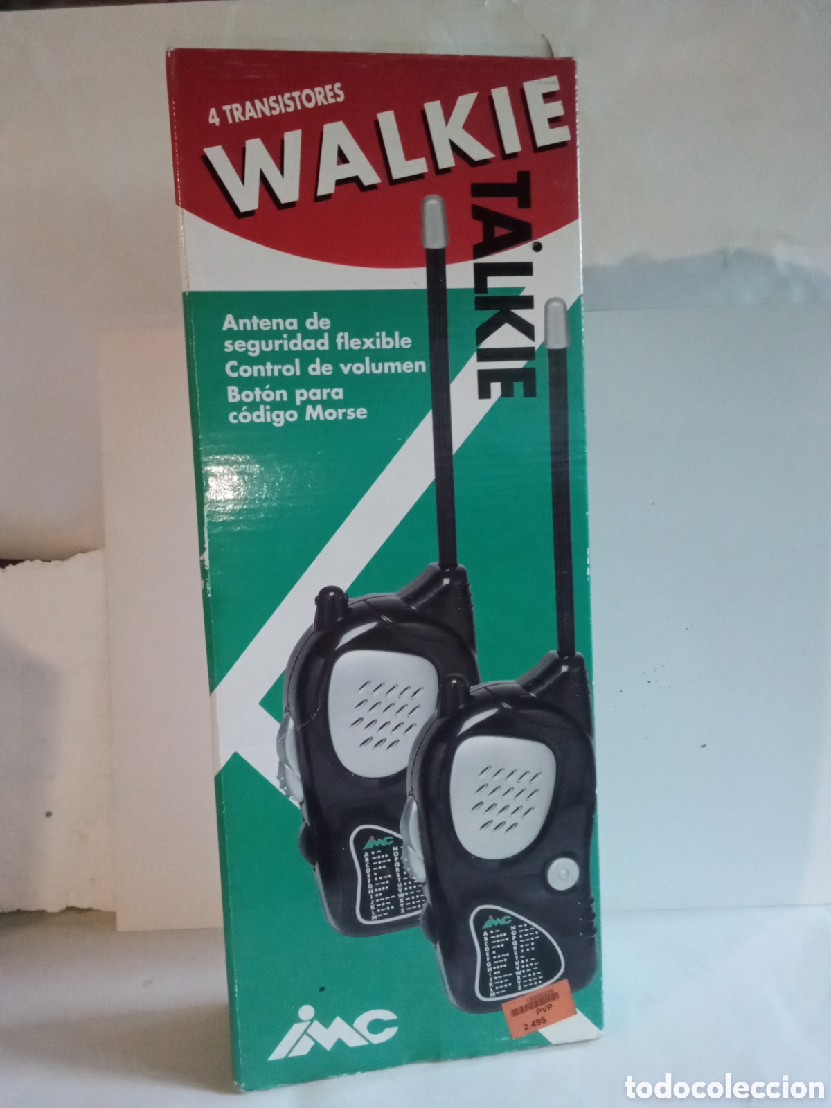 Radios antiguas: WALKIE TALKIE - 4 TRANSISTORES - IMC - Foto 1