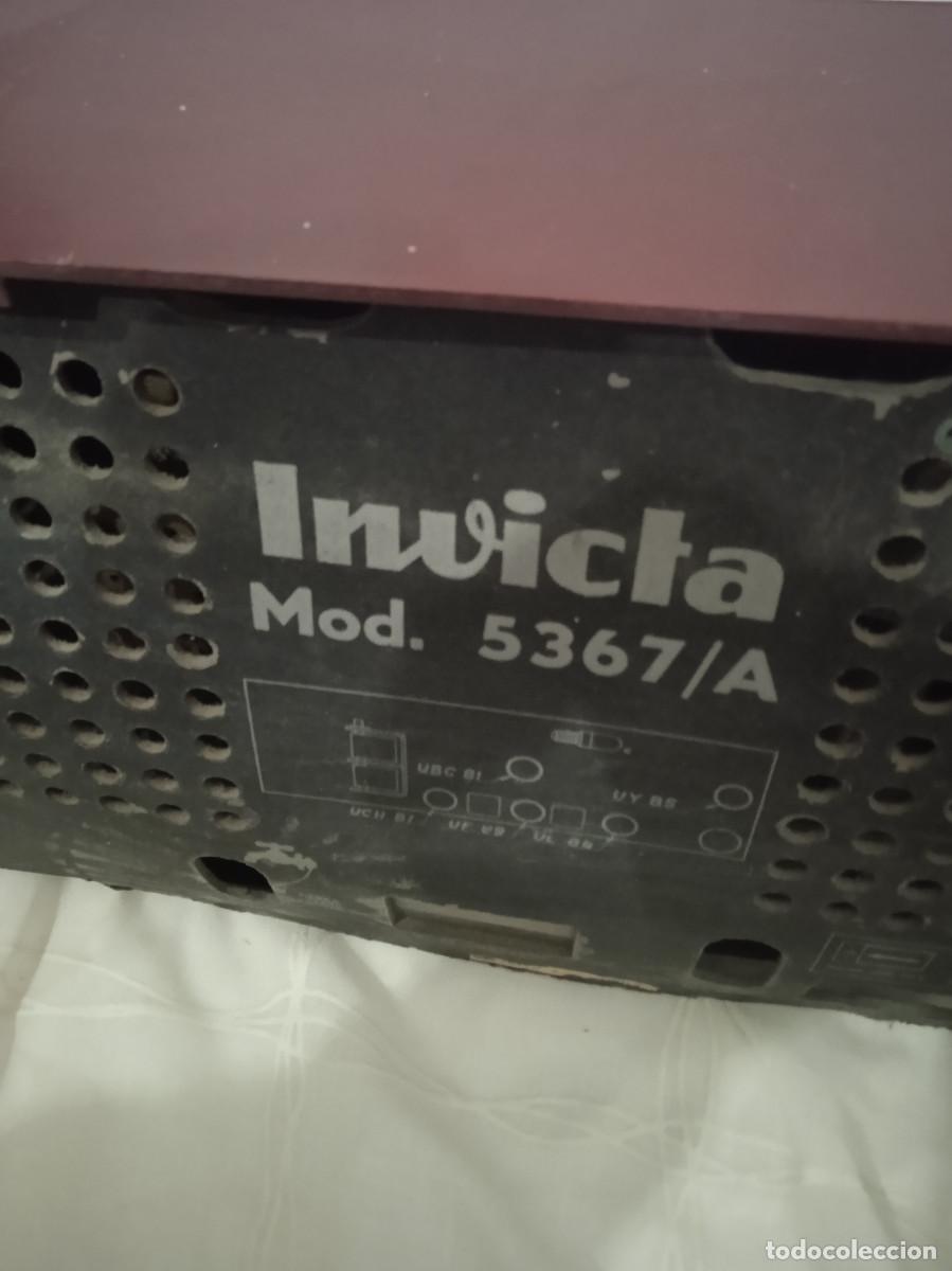 Radios antiguas: ** RADIO A TUBES**INVICTA MODEL 5367/A REF. REF. BRE - Foto 1