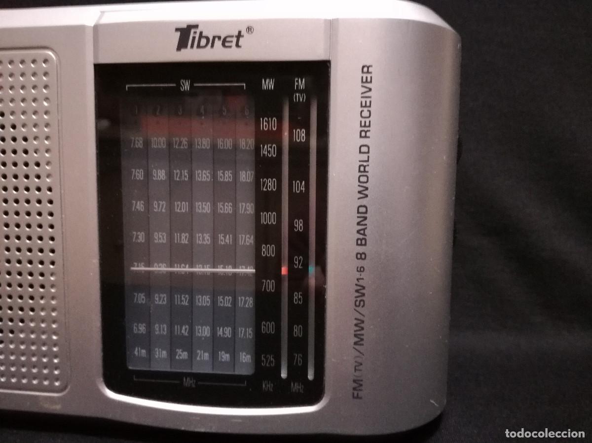 Radios antiguas: RADIO 8 BANDAS TIBRET TB-2016 (FUNCIONANDO) - Foto 2